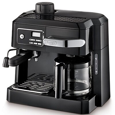 Delonghi BCO320T 10 Cup Programmable Combination Espresso and Drip Coffee Maker, Black Staples